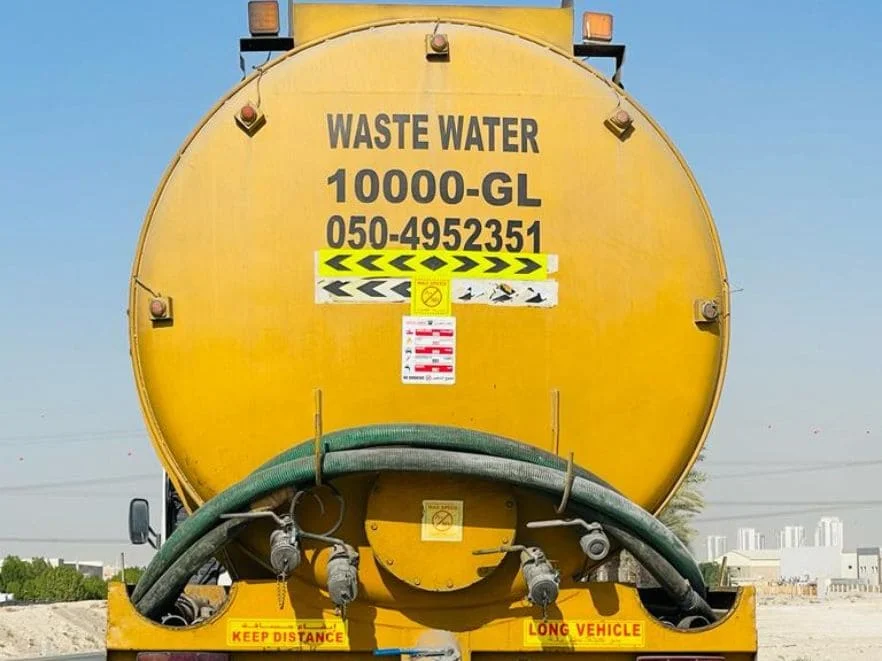 Best sewage water removal company Dubai